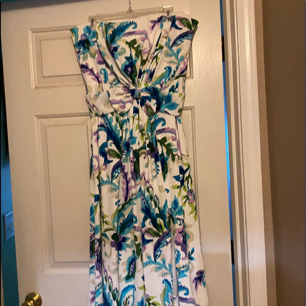 Lauren Ralph Lauren Strapless Dress - Picture 4 of 4